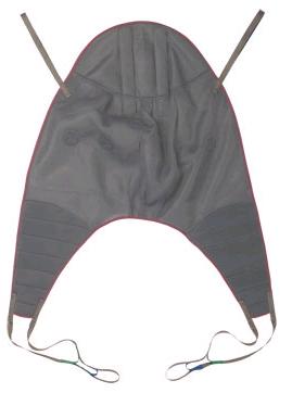 Invacare - Universal High Sling With Head and Neck Support 4 Strap Medium 500 lbs. Weight Capacity - 2485957