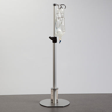 Health Care Logistics Table-Top IV Pole, 2-Hook - 14119