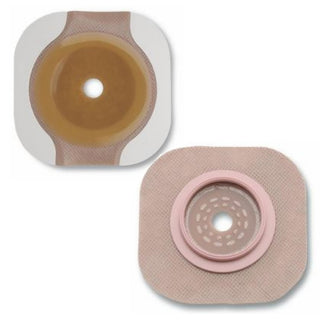 Hollister New Image Flextend Colostomy Barrier Trim to Fit, Extended Wear Tape 2-1/4 Inch Flange Red Code Hydrocolloid Up to 1-3/4 Inch Stoma - Box of 5 - 14603