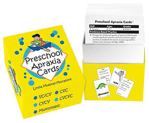 Pro-ed Preschool Apraxia Cards by Linda Mulstay-Muratore - 35025