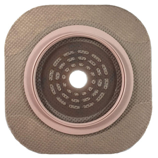 Hollister New Image Flextend Colostomy Barrier Trim to Fit, Extended Wear Tape 2-1/4 Inch Flange Red Code Hydrocolloid Up to 1-3/4 Inch Stoma - Box of 5 - 14603