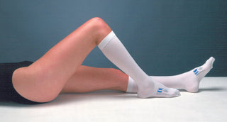 Cardinal T.E.D. Anti-embolism Stockings Knee High X-Large / Long White Inspection Toe - 7802