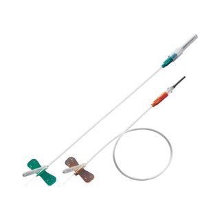 Terumo Medical Surshield Blood Collection Set 23 Gauge 3/4 Inch Needle Length Safety Needle 7 Inch Tubing Sterile - Case of 500 - MN*SVS23B18