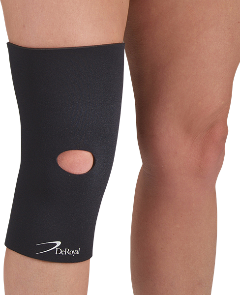 DeRoyal Open Patella Knee Support Tri-tex - Medium - 14811006