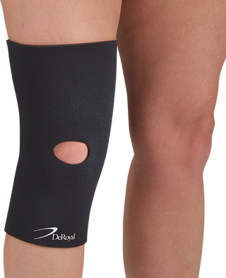 DeRoyal Open Patella Knee Support Tri-tex - Medium - 14811006