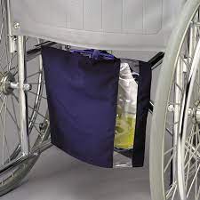 Posey Urine Bag Cover with Window, Navy Blue, Canvas