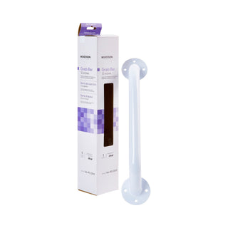 McKesson - Wall Grab Bar White Steel - 146-RTL12012