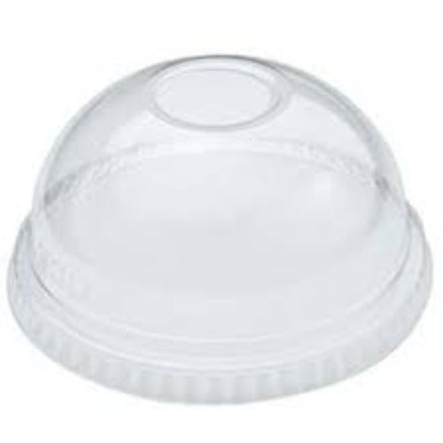 Solo - Dome Lid Clear, Pet Plastic, Cold Applications - Case of 1000 - DLR662