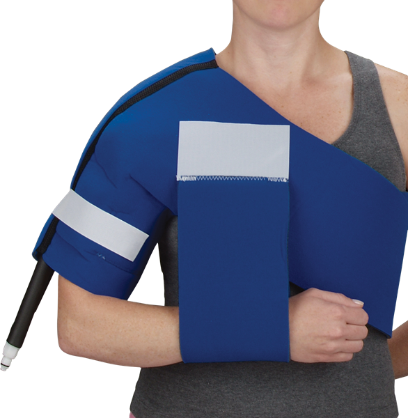 DeRoyal Hot/Cold Therapy Wraps - Shoulder 10½” x 10½” - T6120