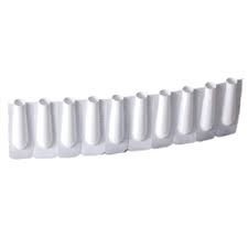 Fagron Suppository Mold Disposable Peel-Away - White - Pack of 1000 - 801073