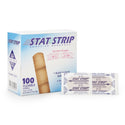 Dukal Adhesive Strip American White Cross Stat Strip® 1 X 3 Inch Fabric Rectangle Tan Sterile - Box of  100 - 15215