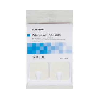 McKesson McKesson Pedi-Pads Toe and Callus Pad Size 105 Adhesive - Pack of 8 - 95094
