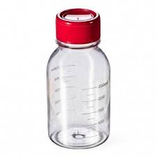 Corning Costar PS Storage Bottles - Costar PS Storage Bottle, 45-mm Cap, Sterile, 250mL - Case of 12 - 8390