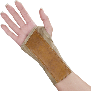 DeRoyal Elastic Wrist Splint, Right -  6" Left - Small - 5015-07