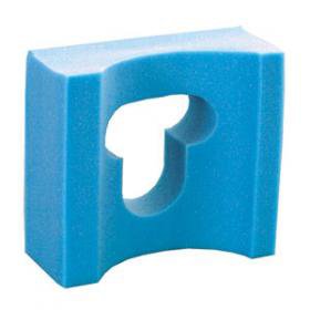Joerns Healthcare BioClinic - Head Positioner 9 W X 8 D X 4 H Inch Foam Freestanding Case of 24 - 8815