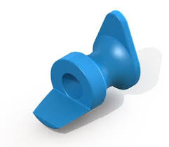 Summit Medical - Ear Ventilation Tube Paparella Type 2 2.7 mm Stainless Steel Blue Sterile - VT-0301-01