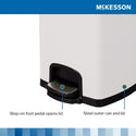 Mckesson Trash Can 20 Quart / 5 gal. White Metal Square - 16-35269