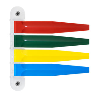 McKesson Exam Room Signal Flag Wall Mount 4 Flag - 16-FLAGWM4