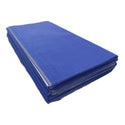 Mckesson Sterilization Wrap White / Blue 24 X 24 Inch Dual Layer SMS Polypropylene - 16-BW5024
