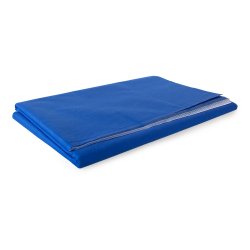Mckesson Sterilization Wrap  White / Blue 48 X 48 Inch Dual Layer SMS Polypropylene - 16-BW5048