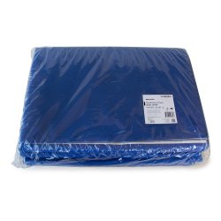 Mckesson Sterilization Wrap White / Blue 45 X 45 Inch Dual Layer SMS Polypropylene - 16-BW6045