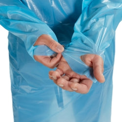 Mckesson Protective Procedure Gown One Size Fits Most Blue NonSterile Not Rated Disposable - 16-NRTWTCB1-OSFM