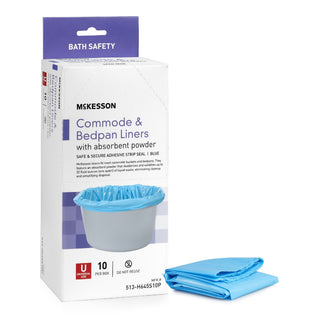 Mckesson Commode Liner For Commode / Shower Chair  - 513-H645S10P