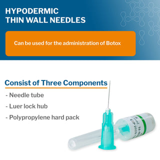 Mckesson Hypodermic Needle 1/2 Inch Length 32 Gauge Thin Wall Without Safety - 16-N3205