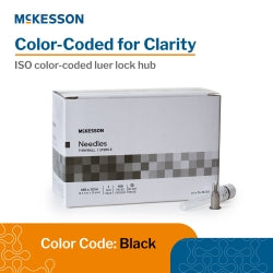 Hypodermic Needle McKesson 1/2 Inch Length 33 Gauge Thin Wall Without Safety - 16-N3305