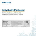 Mckesson General Purpose Syringe 1 mL Luer Slip Tip Without Safety - 16-S1CLS