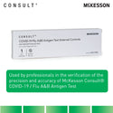 Mckesson Control Set COVID-19 / Flu A&B Antigen Test Positive Level / Negative Level 2 Swabs - 535-PN2 - 535-PN2