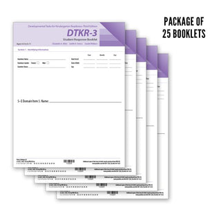 Pro-ed DTKR-3 Student Response Booklets (25) - 5089