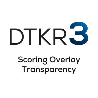 Pro-ed DTKR-3 Scoring Overlay Transparency - 15090