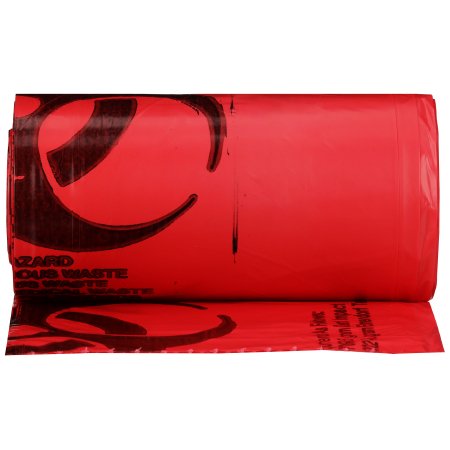 McKesson - Infectious Waste Bag 10 to 15 gal. Red Bag 24 X 32 Inch - 03-4554