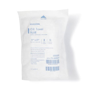 McKesson - O.R. Towel 17 W X 27 L Inch Blue Sterile - 16-6008-B