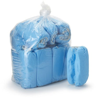 McKesson - Shoe Cover X-Large Shoe High Without Tread Blue NonSterile - 16-3515