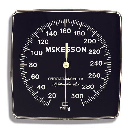 McKesson LUMEON - Blood Pressure Gauge For use with McKesson Lumeon Wall Aneroid Sphygmomanometer MFR # 01-750W-11ABKGM and McKesson Lumeon Mobile Aneroid Sphygmomanometer MFR # 01-752M-11ABKGM - 01-805GM