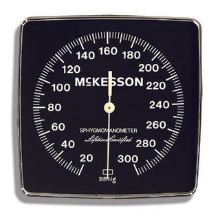 McKesson LUMEON - Blood Pressure Gauge For use with McKesson Lumeon Wall Aneroid Sphygmomanometer MFR # 01-750W-11ABKGM and McKesson Lumeon Mobile Aneroid Sphygmomanometer MFR # 01-752M-11ABKGM - 01-805GM