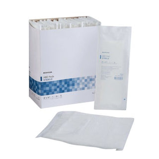 McKesson - Abdominal Pad Nonwoven Cellulose 8 X 10 Inch Rectangle Sterile - 16-4254