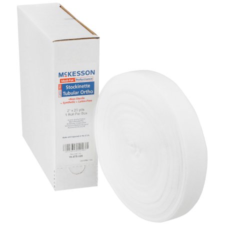 McKesson - Stockinette Tubular 2 Inch X 25 Yard Polyester NonSterile - 16-4TS-225