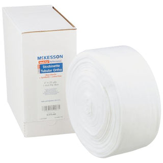 McKesson - Stockinette Tubular 4 Inch X 25 Yard Polyester NonSterile - 16-4TS-425