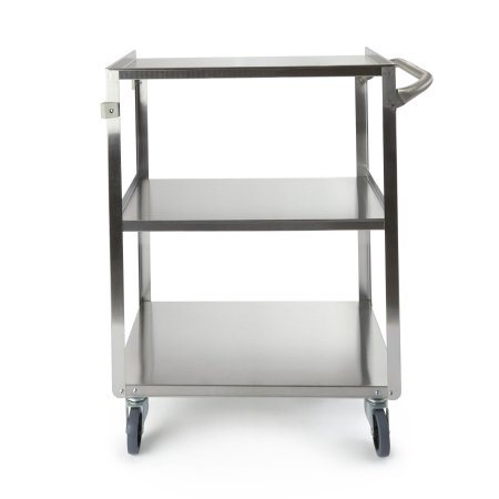 McKesson - Utility Cart Stainless Steel 32.63 Inch Stainless Steel 15-1/2 X 24 Inch - 81-63500