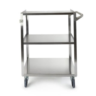 McKesson - Utility Cart Stainless Steel 32.63 Inch Stainless Steel 15-1/2 X 24 Inch - 81-63500