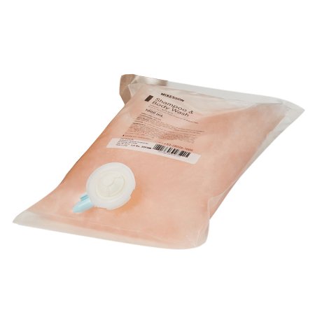 McKesson - Shampoo and Body Wash 1,000 mL Dispenser Refill Bag Apricot Scent - 53-28026-1000