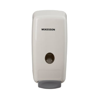 McKesson - Soap Dispenser White Plastic Manual Push 1000 mL Wall Mount - 53-1000