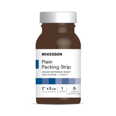 McKesson - Wound Packing Strip Plain Cotton Non-impregnated X-Large 2 Inch X 5 Yard 1 Count Sterile - 61-59420