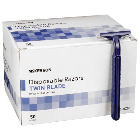McKesson - Razor Twin Blade Disposable - 16-RZ50