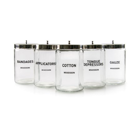 McKesson - Sundry Jar 4-1/4 X 7 Inch Glass Clear - 63-4010