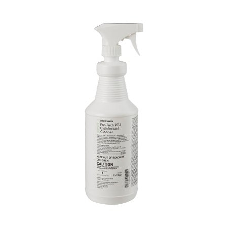 McKesson Pro-Tech - Surface Disinfectant Cleaner Ammoniated J-Fill Dispensing Systems Liquid 32 oz. Bottle Floral Scent NonSterile - 53-28564