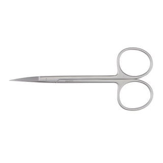 McKesson Argent - Iris Scissors 4-1/2 Inch Surgical Grade Stainless Steel Finger Ring Handle Sharp Tip / Sharp Tip - 43-1-109